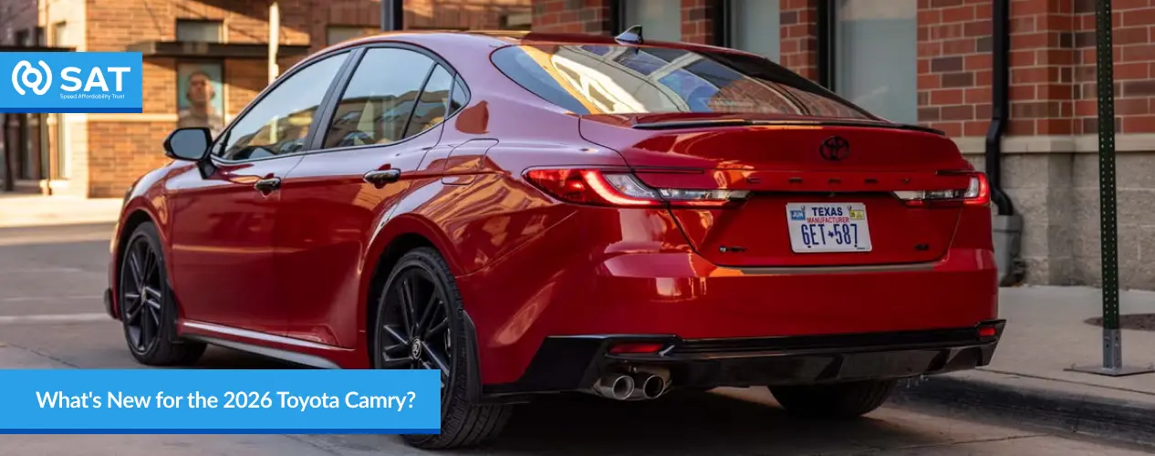 What's New for the 2026 Toyota Camry_